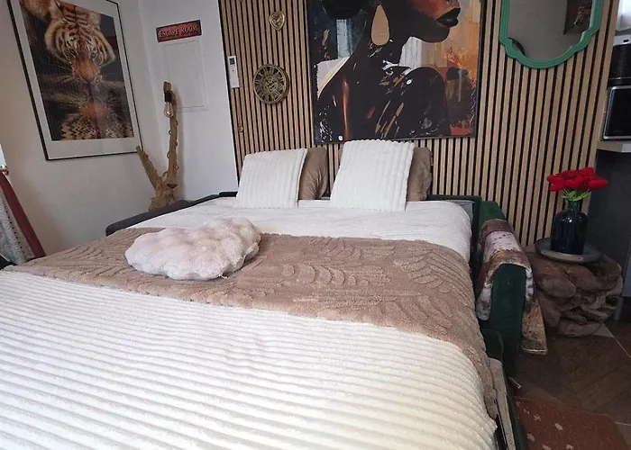 Ideal Pour Deux Avec Acces Bain Nordique Lägenhet *